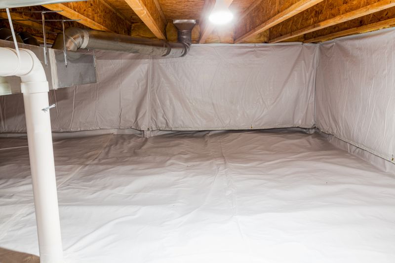 Encapsulated Crawlspace with Vent Cover